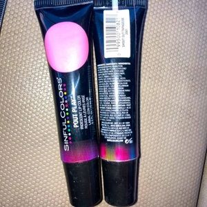 SinfulColors iridescent lip gloss ((set of 2))